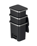 EKO Hana 2 pedaalemmer 15 liter wit