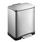 EKO E-Cube pedaalemmer 20 liter mat RVS