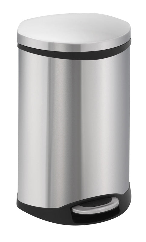 EKO Shell Bin pedaalemmer 18 liter mat RVS