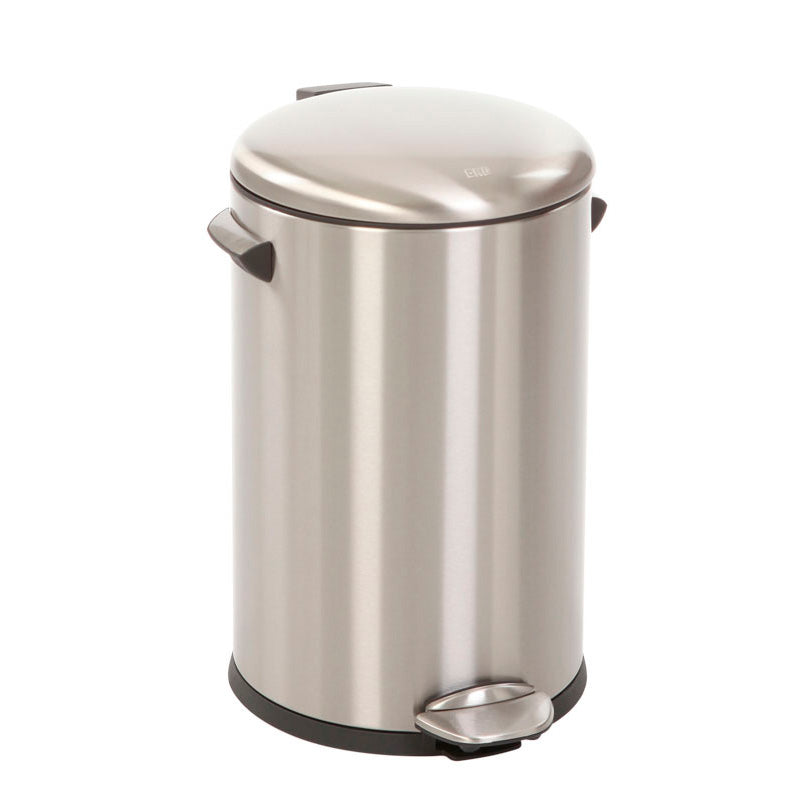 EKO Belle Deluxe pedaalemmer 12 liter mat RVS