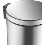 EKO Luna pedaalemmer 5 liter mat RVS
