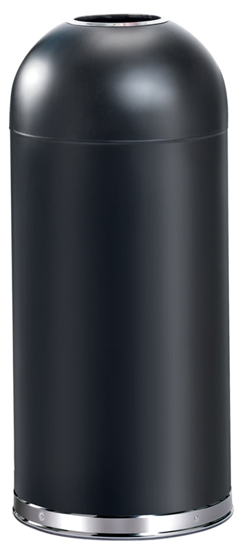 V-Part afvalbak Open Top 55 liter zwart