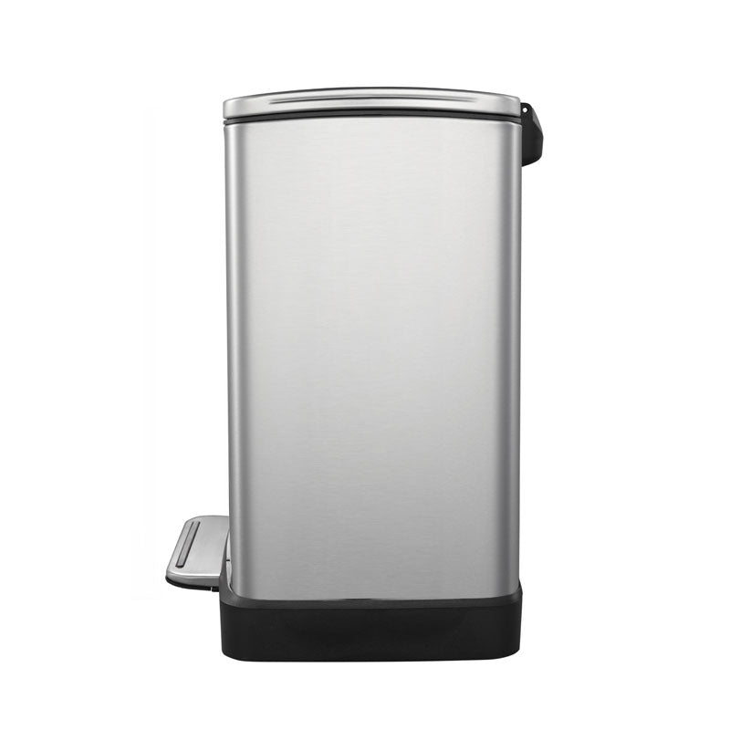 EKO E-Cube pedaalemmer 12 liter mat RVS