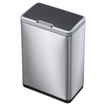 EKO Mirage Recycler Sensor Bin 20+20 liter mat RVS/zwart