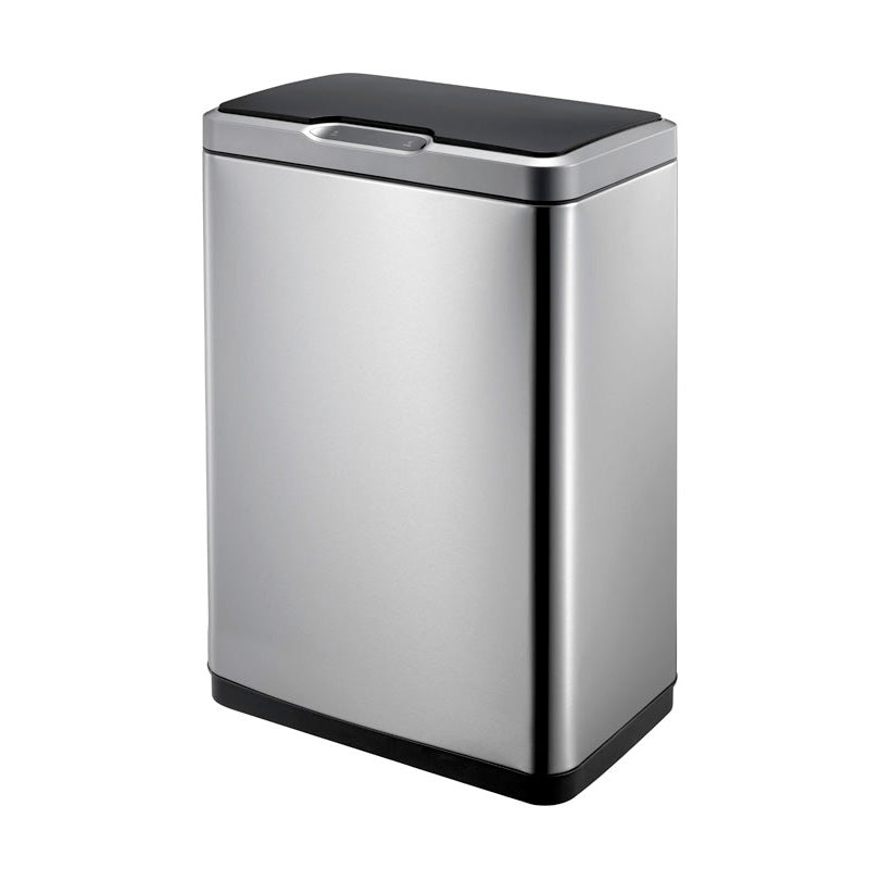 EKO Mirage Recycler Sensor Bin 20+20 liter mat RVS/zwart