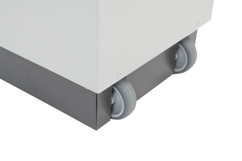 DutchDesign Connector Bin Lift recyclingmodule 55 liter grafietgrijs/lichtgrijs
