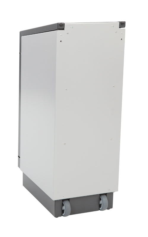 DutchDesign Connector Bin Lift recyclingmodule 55 liter grafietgrijs/lichtgrijs