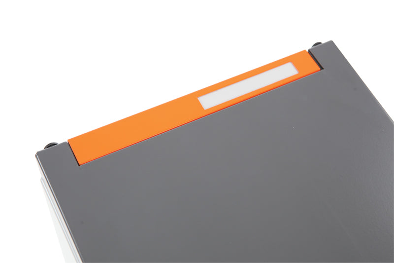 DutchDesign recycling set Connector Bin oranje, Per set