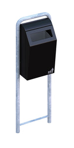 BINsystem Basic BIN 50 liter zwart