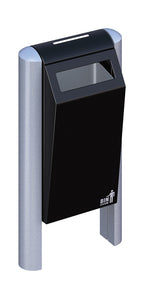 BINsystem Single BIN 60 liter zwart