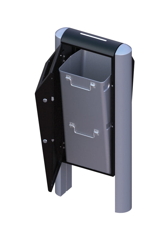 BINsystem Double BIN 90 liter zwart