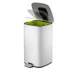 EKO Regent pedaalemmer 12 liter wit