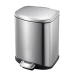 EKO Della pedaalemmer 6 liter mat RVS