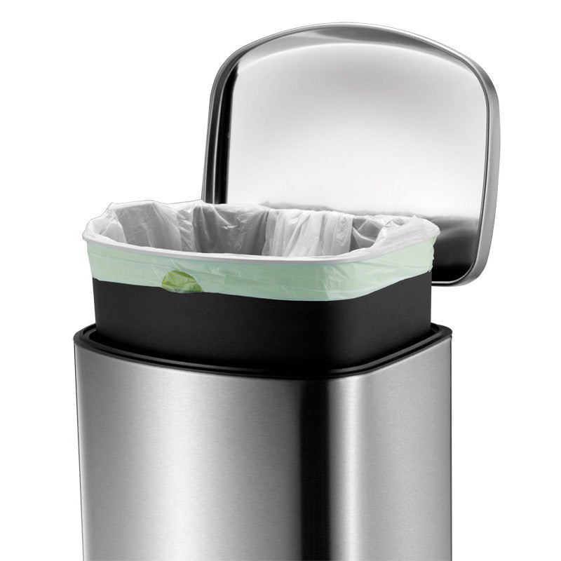 EKO Della pedaalemmer 35 liter mat RVS