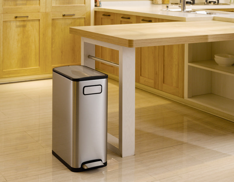 EKO Ecofly pedaalemmer 45 liter mat RVS