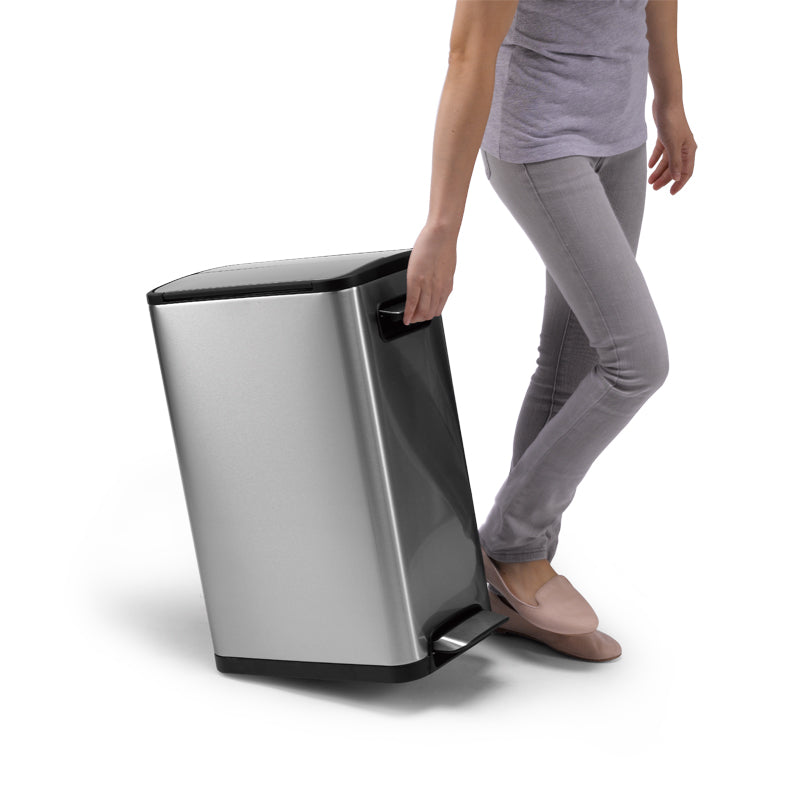 EKO Ecofly pedaalemmer 45 liter mat RVS