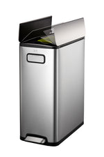 EKO Ecofly pedaalemmer 20+20 liter mat RVS