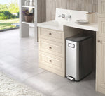 EKO Ecofly pedaalemmer 20+20 liter mat RVS