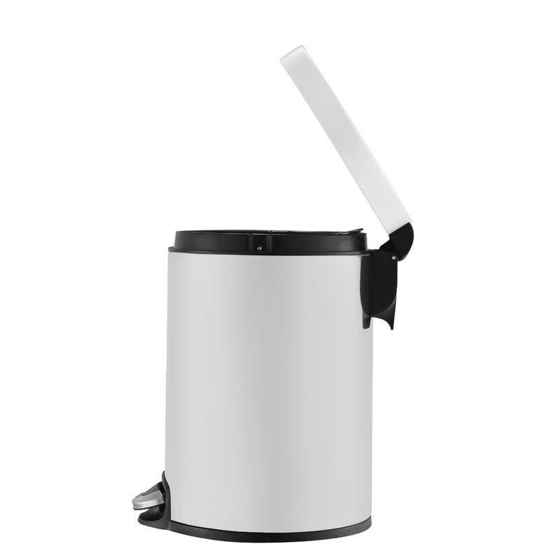 EKO Serene pedaalemmer 5 liter wit