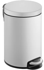 EKO Serene pedaalemmer 8 liter wit