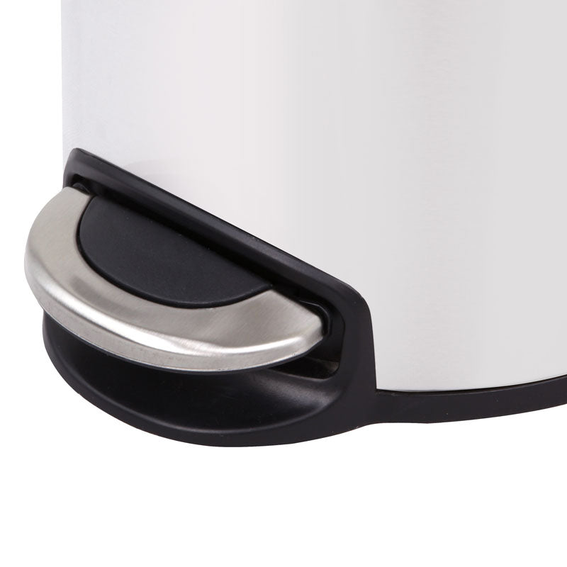 EKO Serene pedaalemmer 8 liter wit