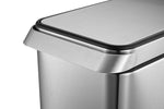 EKO Touch Bar afvalbak 30 liter mat RVS
