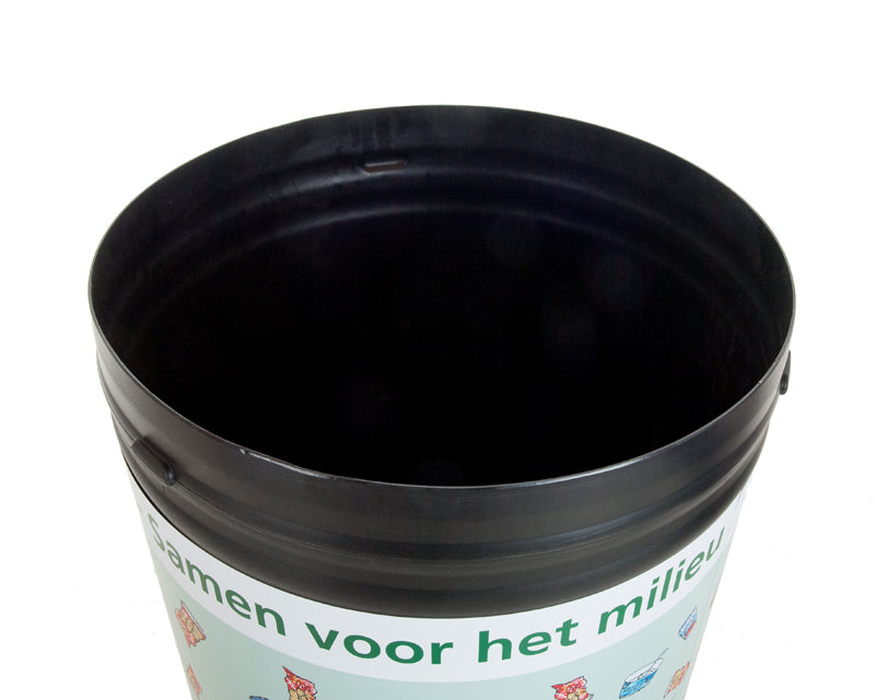 TRASHman afvalbak 210 liter zwart