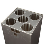 DutchDesign binnenbak met bekerinzet Carro 55 liter aluminium
