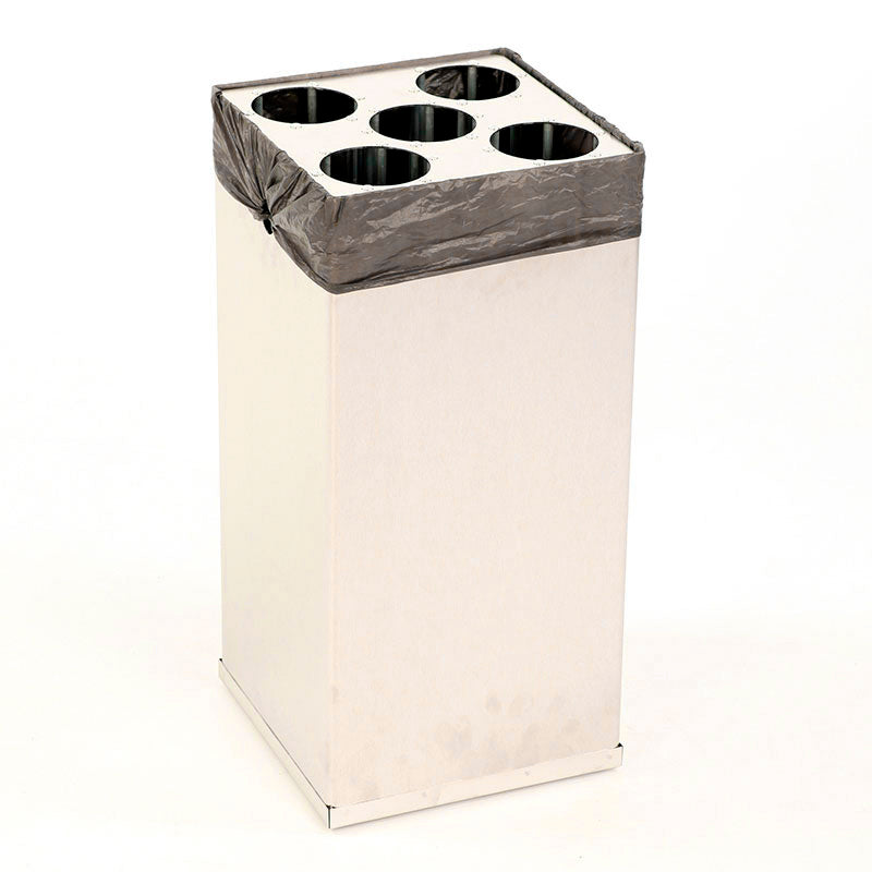DutchDesign binnenbak met bekerinzet Carro 55 liter aluminium