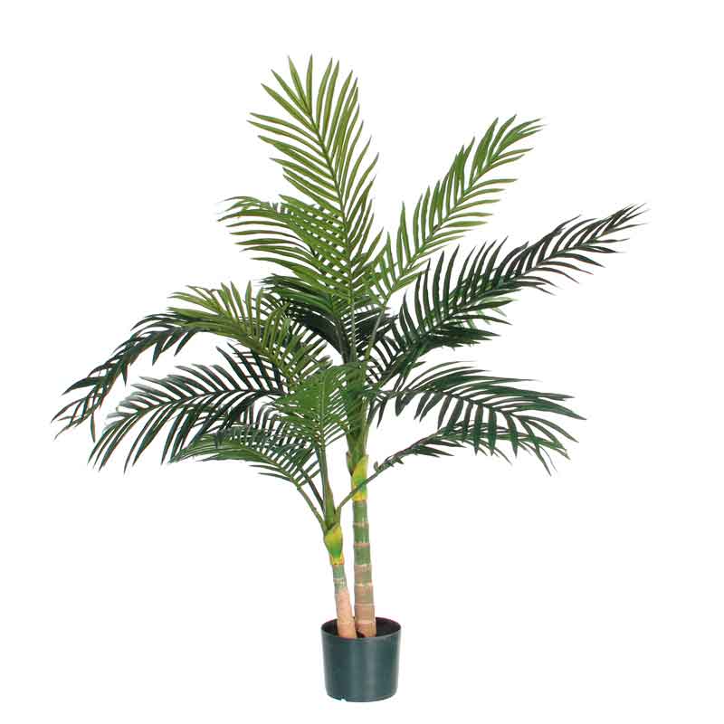 Kunstplant palm Areca Golden Cane 120 cm groen