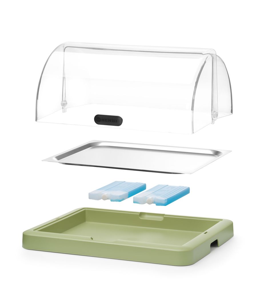 Koeldisplay met rolltop “Duo” UNIQ