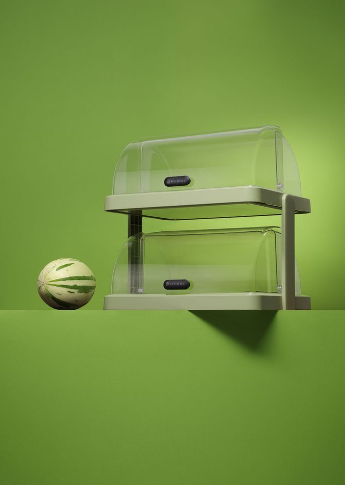 Koeldisplay met rolltop “Duo” UNIQ