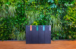 Bonton Original bekerbak 70 liter zwart/turquoise