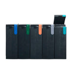 Bonton Original bekerbak 70 liter zwart/turquoise