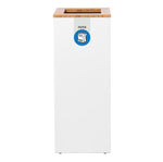 Paxa Medium Paper 34 liter wit/bamboe/blauw