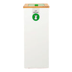 Paxa Large Organic 65 liter wit/bamboe/groen