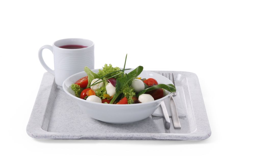 Polyester dienblad voor zelfbedieningsrestaurants