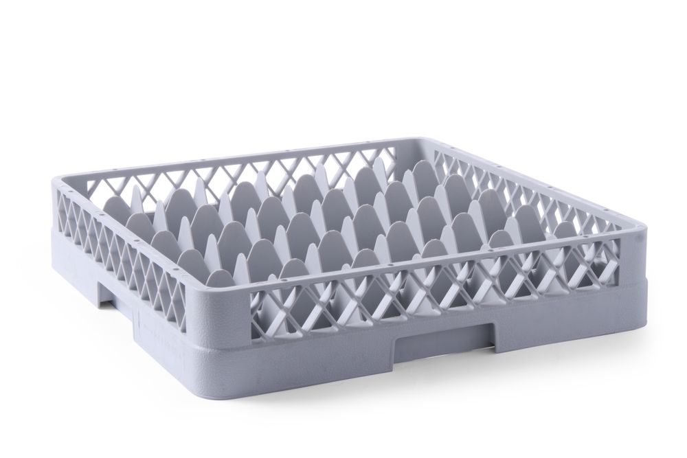 Dishwasher basket for glassware