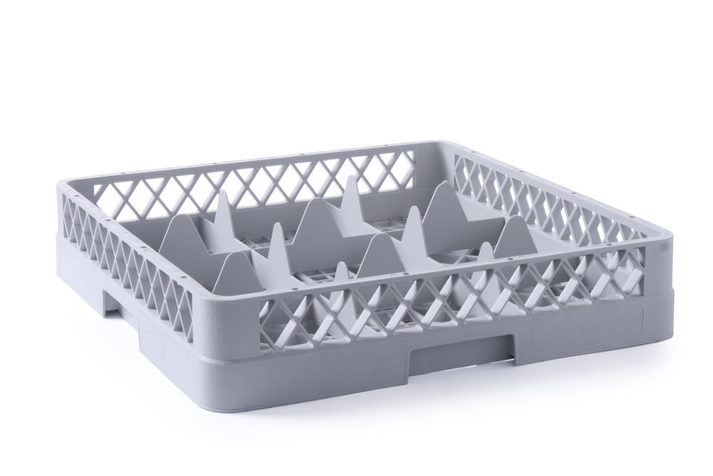 Dishwasher basket for glassware