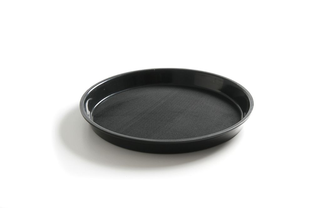 Round tray with high edge
