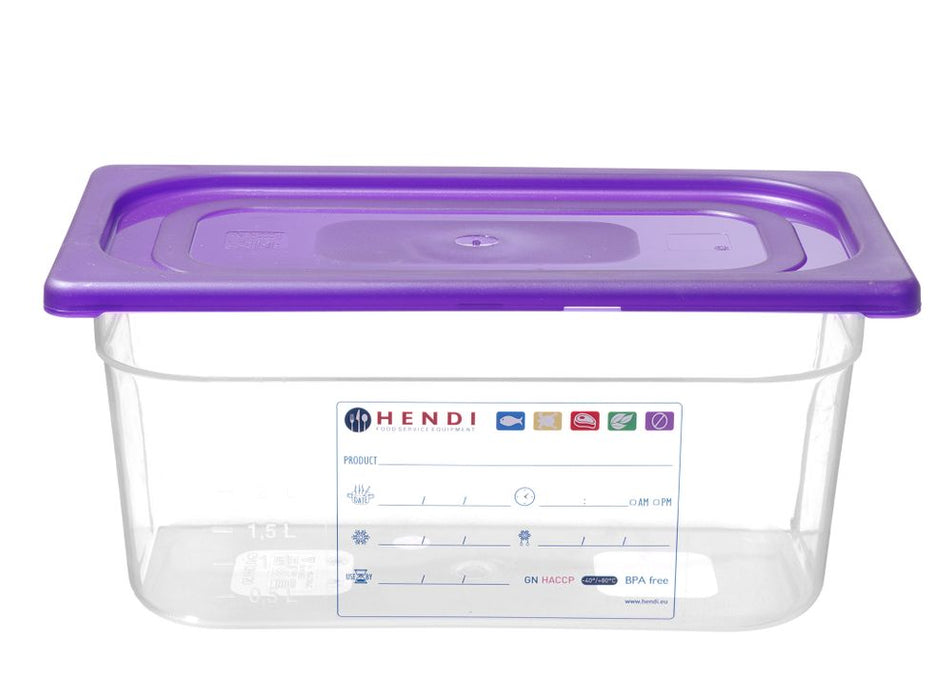 Lid for GN containers purple