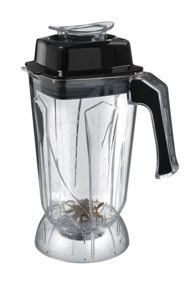 Blender kan met titanium gecoat mes