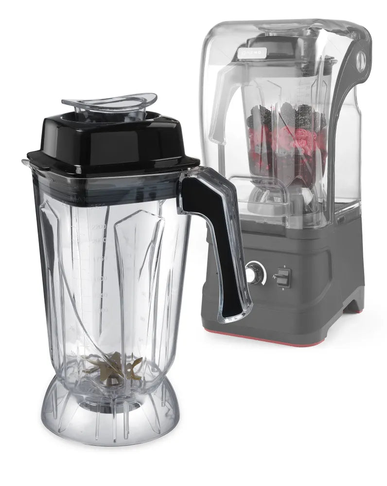 Blender kan met titanium gecoat mes
