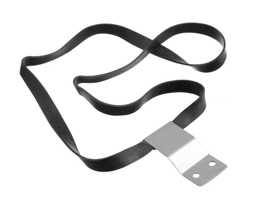 Rubber band for waste bag holder