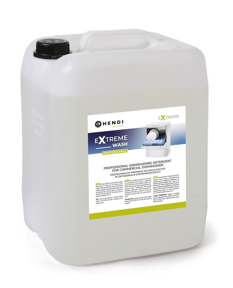 Extreme Wash Professionele afwasmiddel voor commerciële vaatwassers