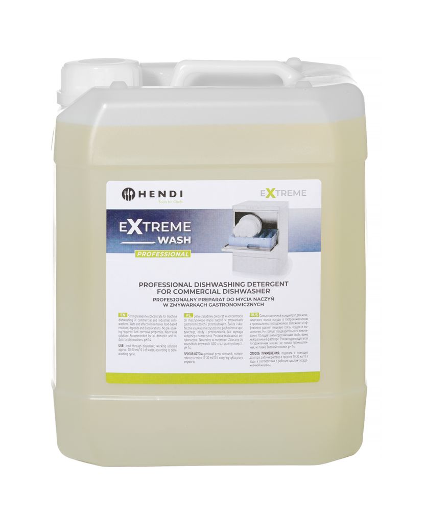 Extreme Wash Professionele afwasmiddel voor commerciële vaatwassers