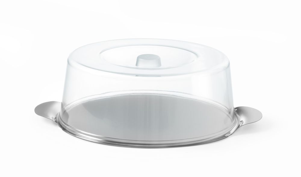 Round tray with lid