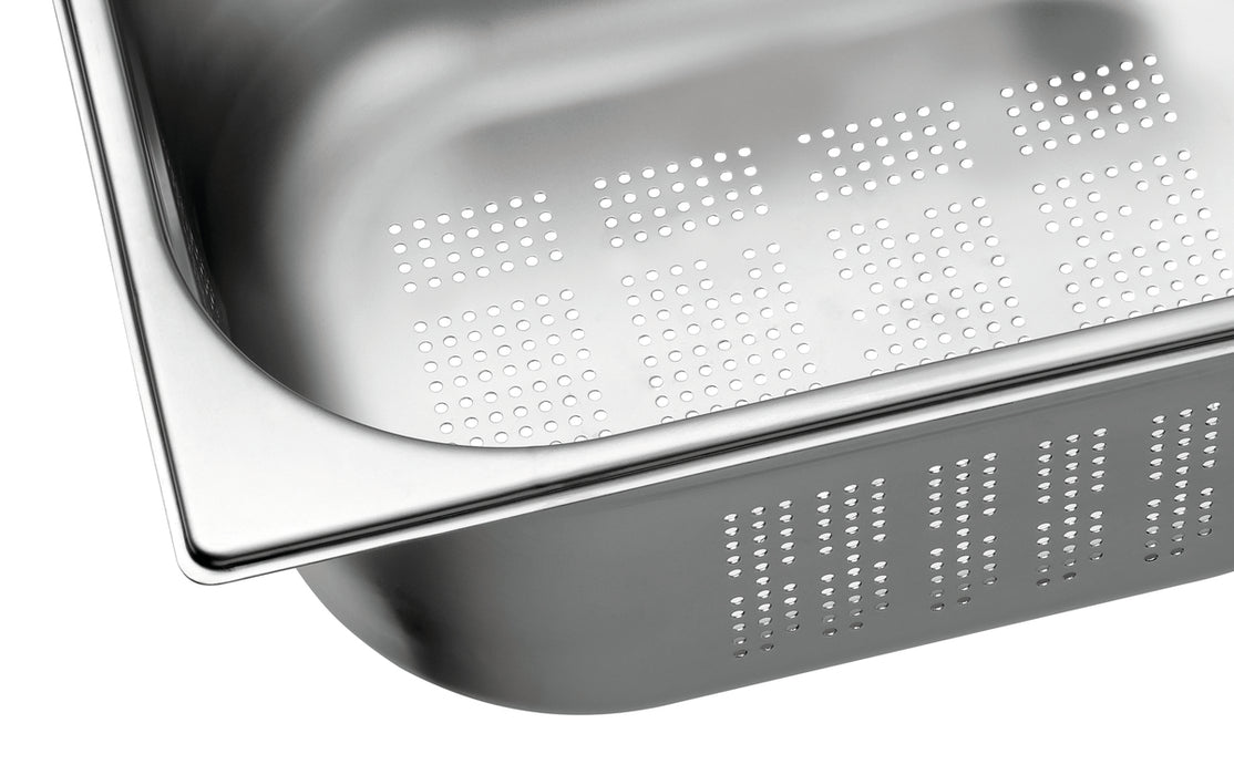 GN-bak, 1/2, D150, geperforeerd