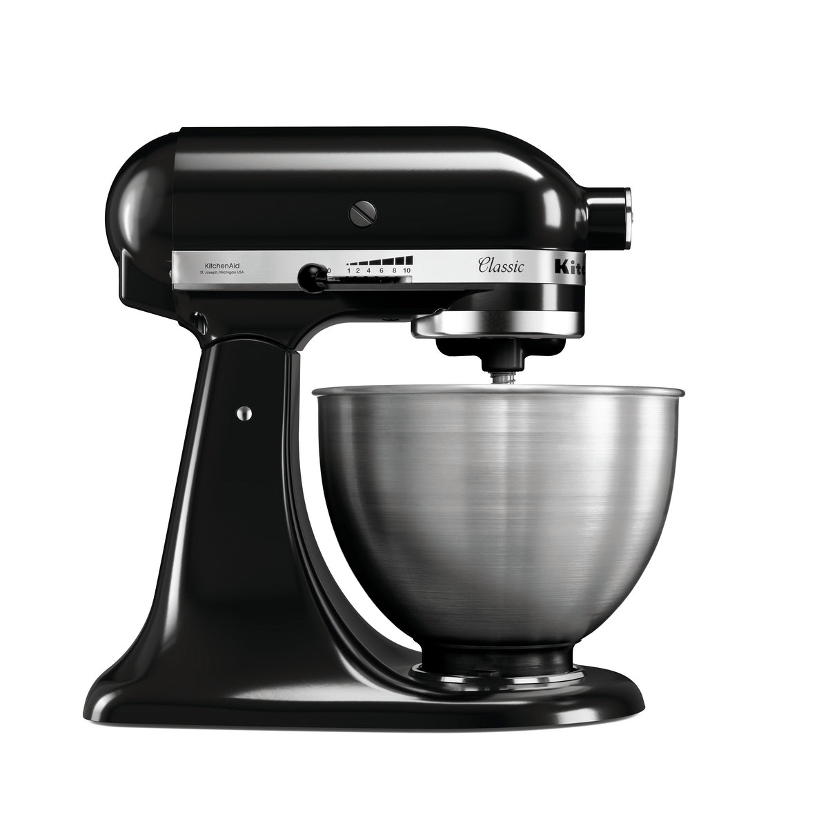KitchenAid 5K45SSEOB, zwart, 4,28L