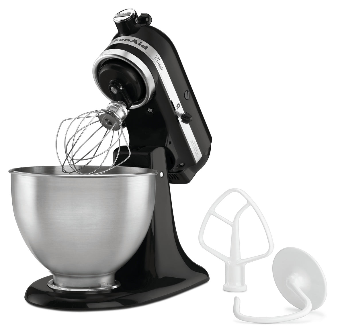 KitchenAid 5K45SSEOB, zwart, 4,28L